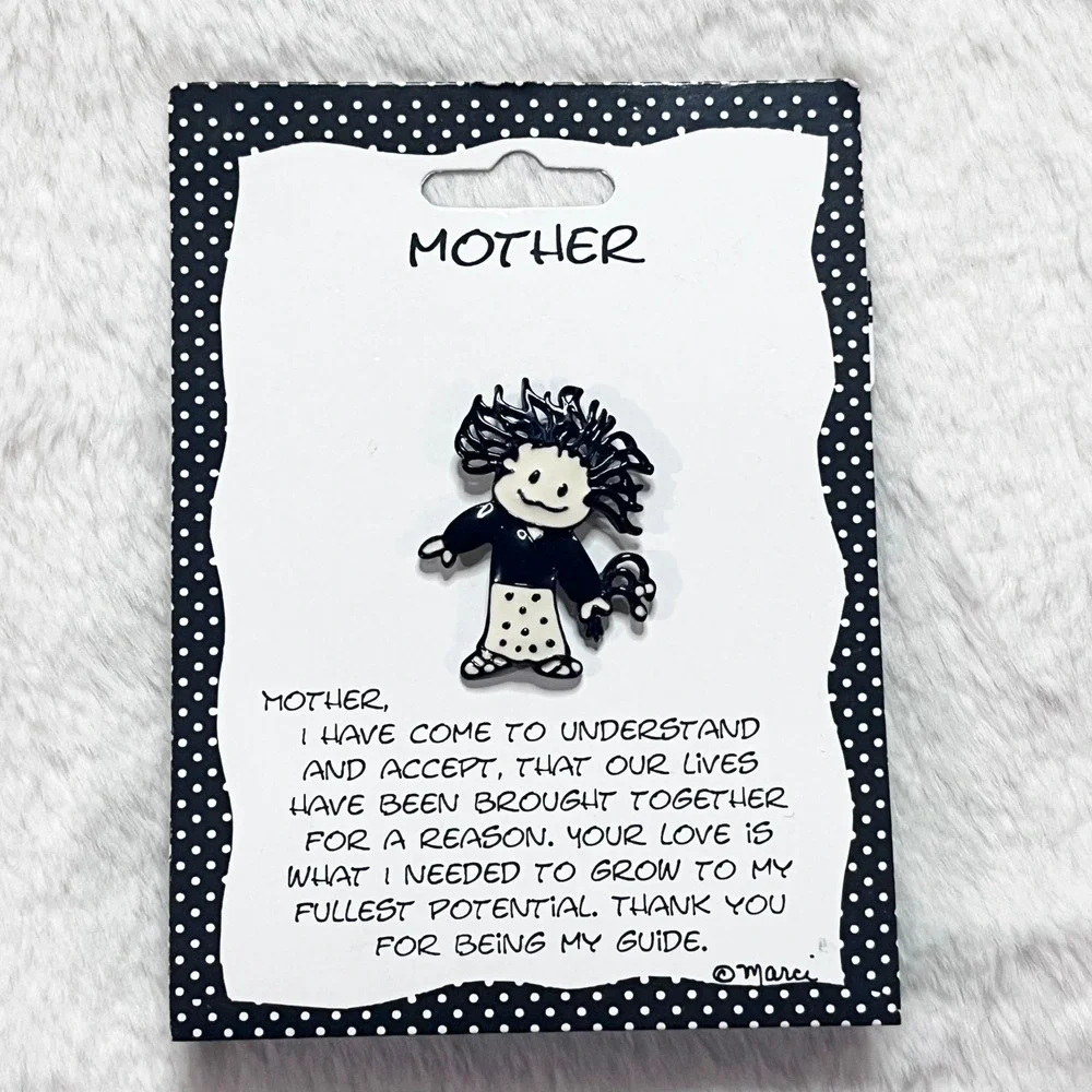 🔮‎ 5/$25 Vintage Mother Pin